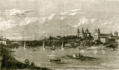4.Витебск.Гравюра конца XIX века